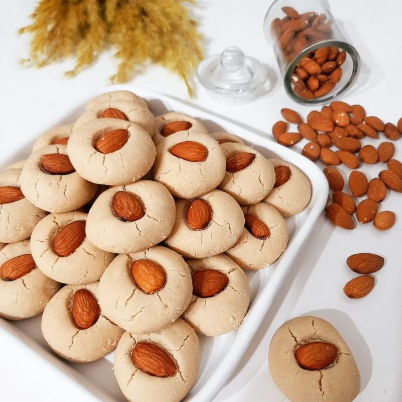 bademli vegan kurabiye